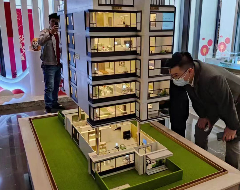 升降沙盘模型制作