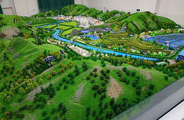 地形沙盘制作