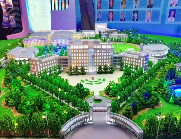 学校沙盘模型制作